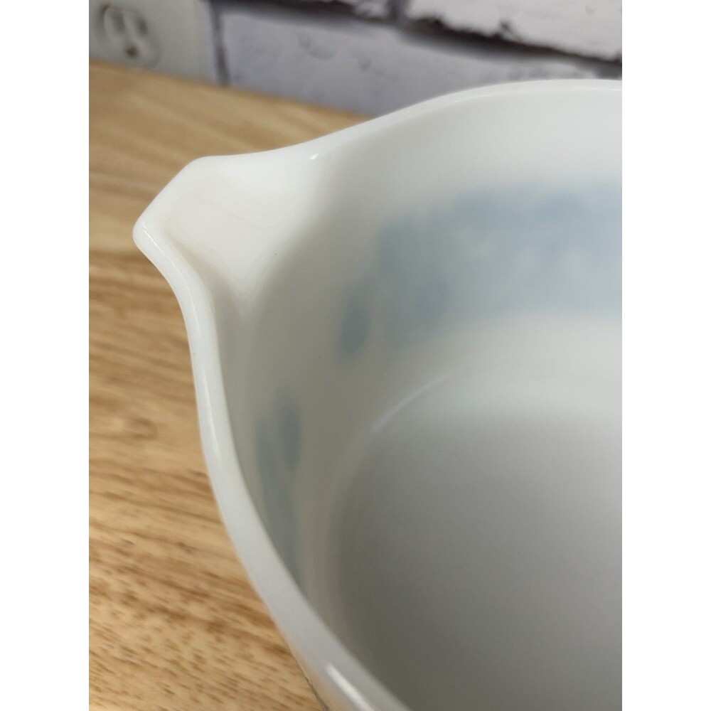 Pyrex Blue Horizon 473 Casserole With Lid Mint Condition Vintage - Picture 7 of 11